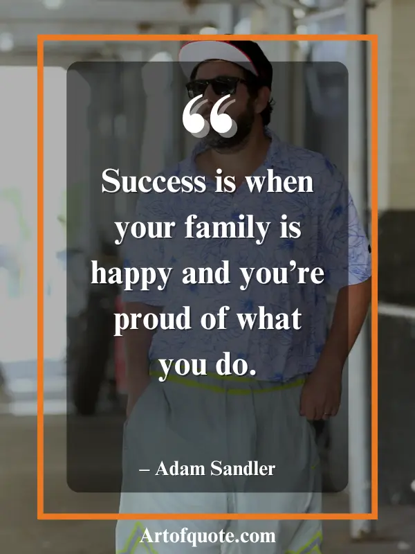 success is family happiness